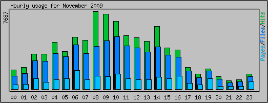 Hourly usage