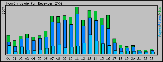 Hourly usage
